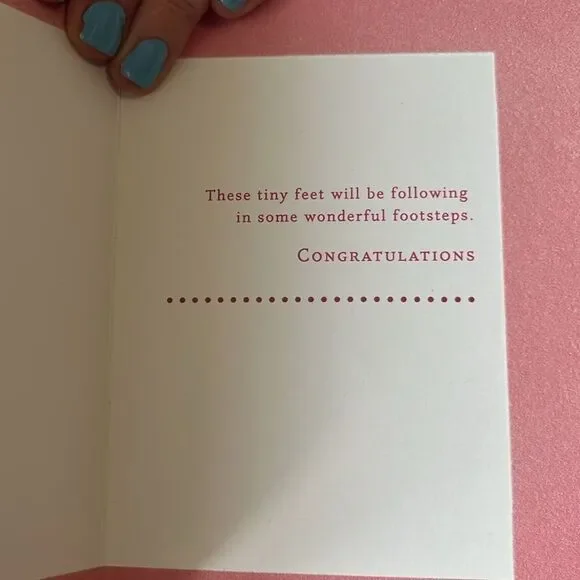 Set Congratulations baby shower cards BOY/GIRL - Picture 3 of 7